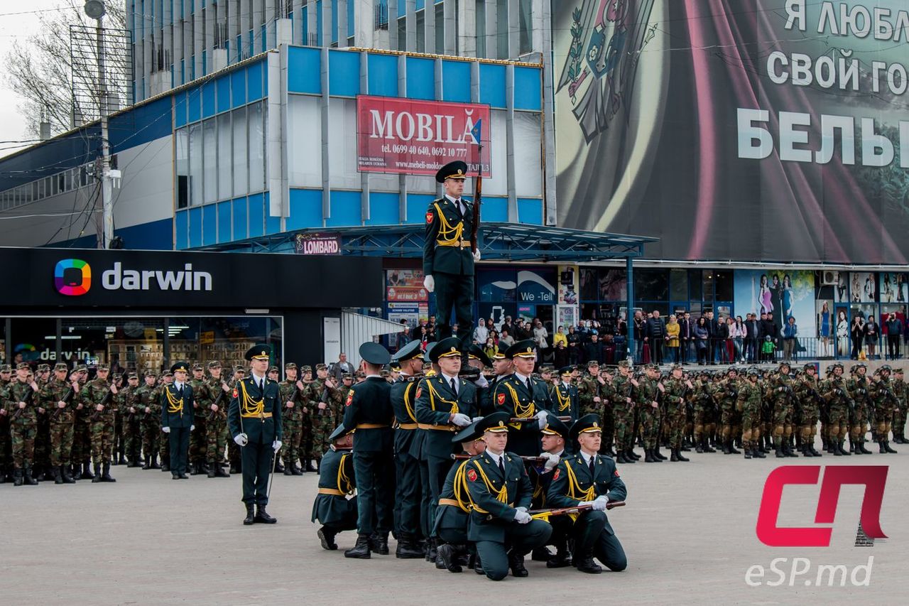 День бригады отметили в центре Бельц