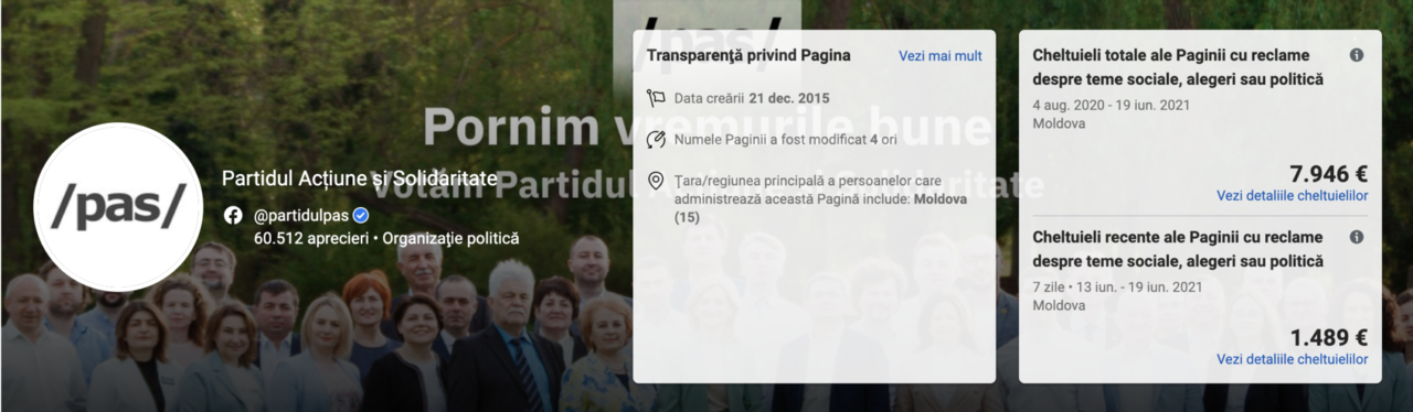 Политики Молдовы тратят десятки тысяч евро на рекламу в Facebook