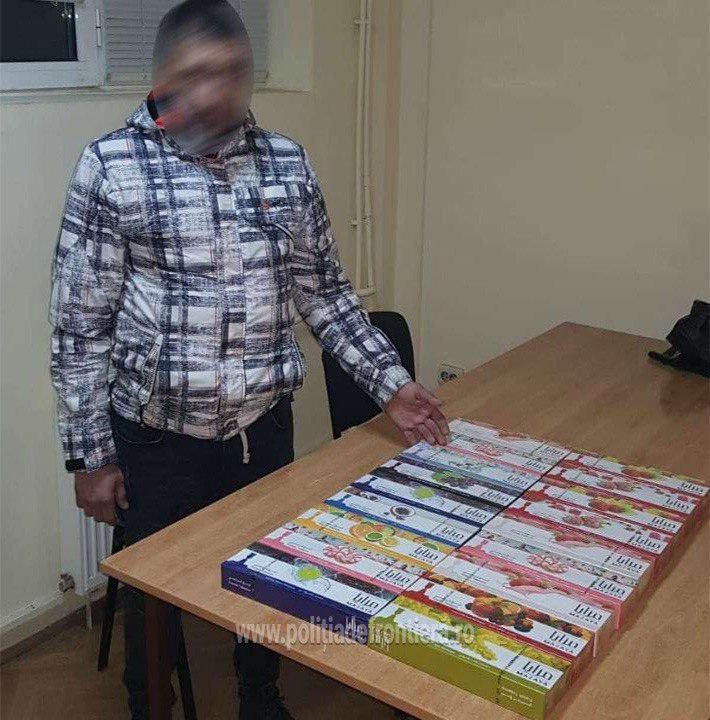 В Румынии пограничники задержали молдаванина с контрабандой табака