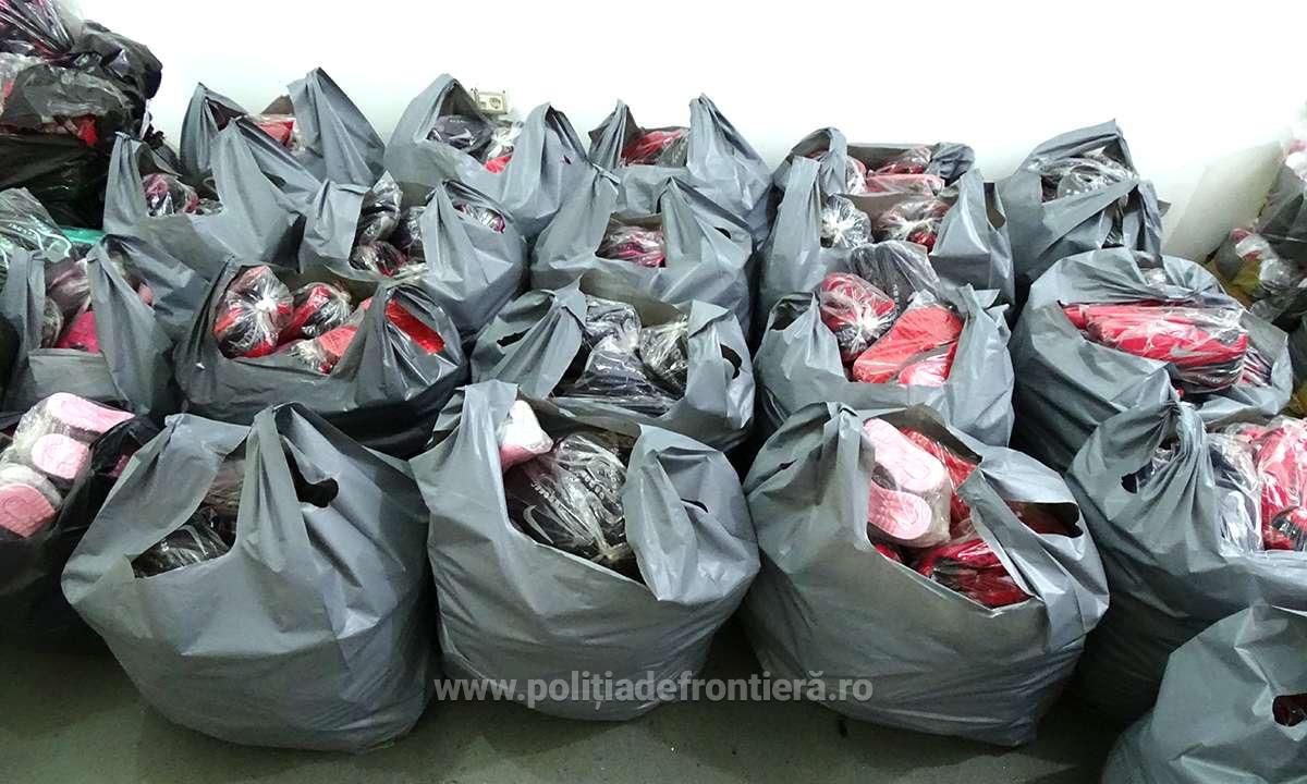 Молдаванин с компаньонами хотел ввезти в Румынию контрафакт на 500 тысяч румынских леев