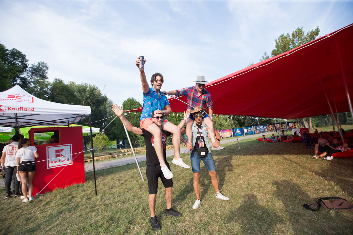 На фестивале "Summer Fest" гости опробовали опцию "Job de festival by Kaufland" ®