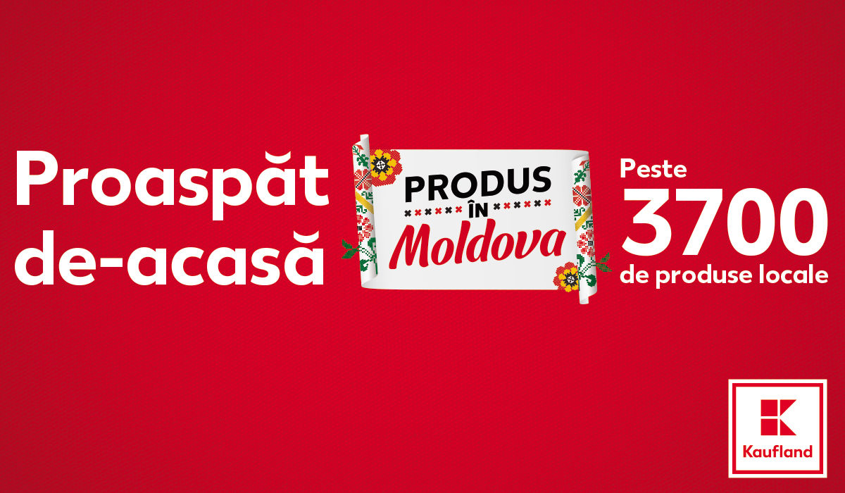 Kaufland запускает кампанию «Свежее домашнее. Сделано в Молдове» ®
