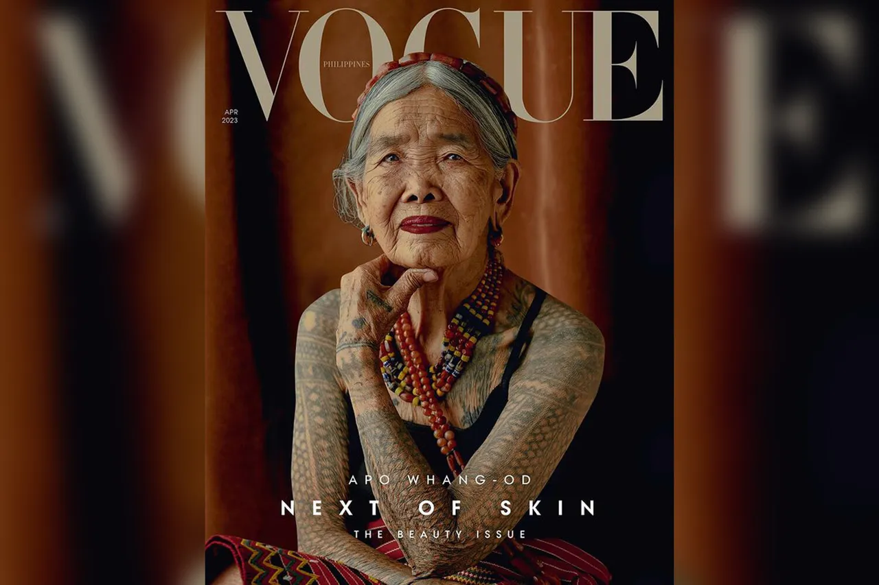 Татуировщица, которой 106 лет, попала на обложку Vogue