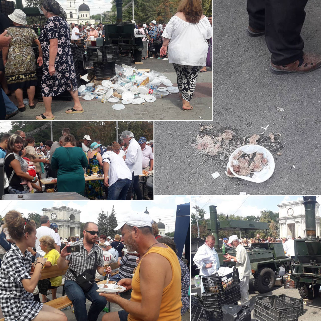 В центре Кишинева прошел протест
