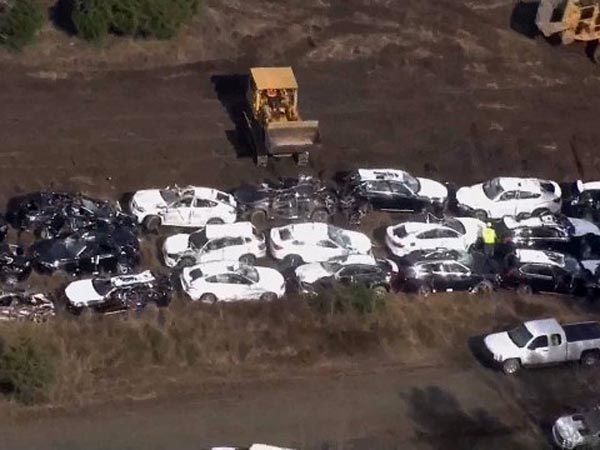 В Штатах перевернулся поезд со 120 новыми BMW