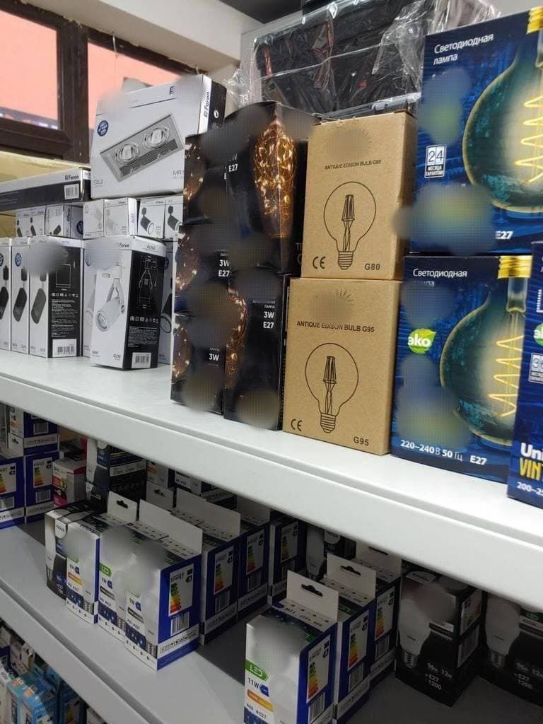 В Кишиневе пресекли нелегальную торговлю электрическими товарами