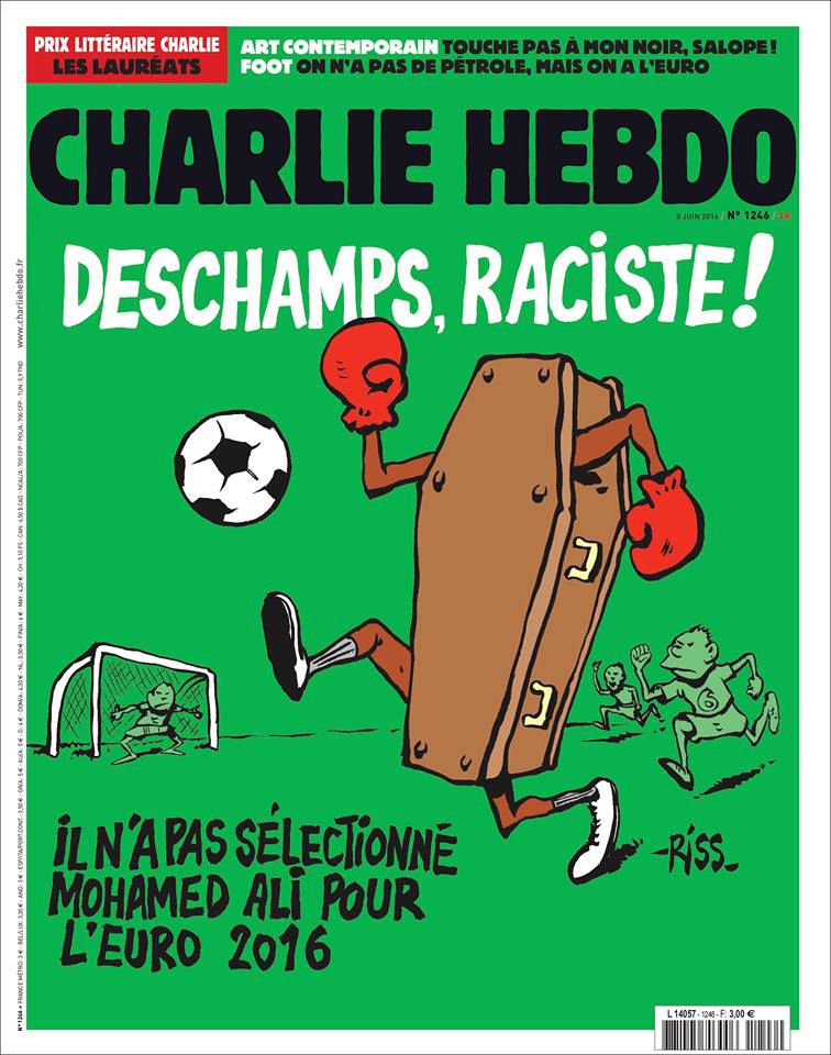 В Charlie Hebdo нарисовали воображаемый теракт на матче Россия — Англия