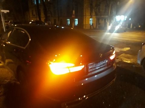 Автоледи попала в больницу после ДТП с BMW в центре столицы