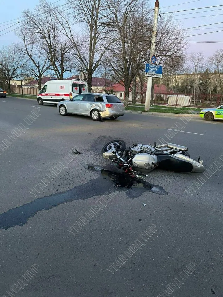 В Приднестровье произошло два ДТП с участием мотоциклистов