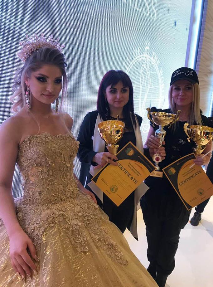 Бельчанка стала чемпионкой мира по свадебному макияжу