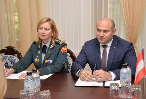 Министр обороны Павел Войку провел встречу с послом Австрии