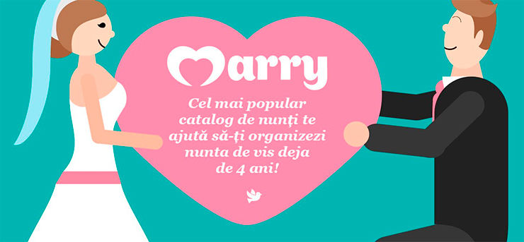 Marry.md împlinește 4 ani! Vezi ce oferte și reduceri ți-a pregătit ®