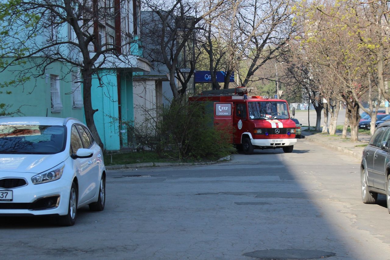 Эвакуированная при пожаре на Рышкановке женщина доставлена в больницу