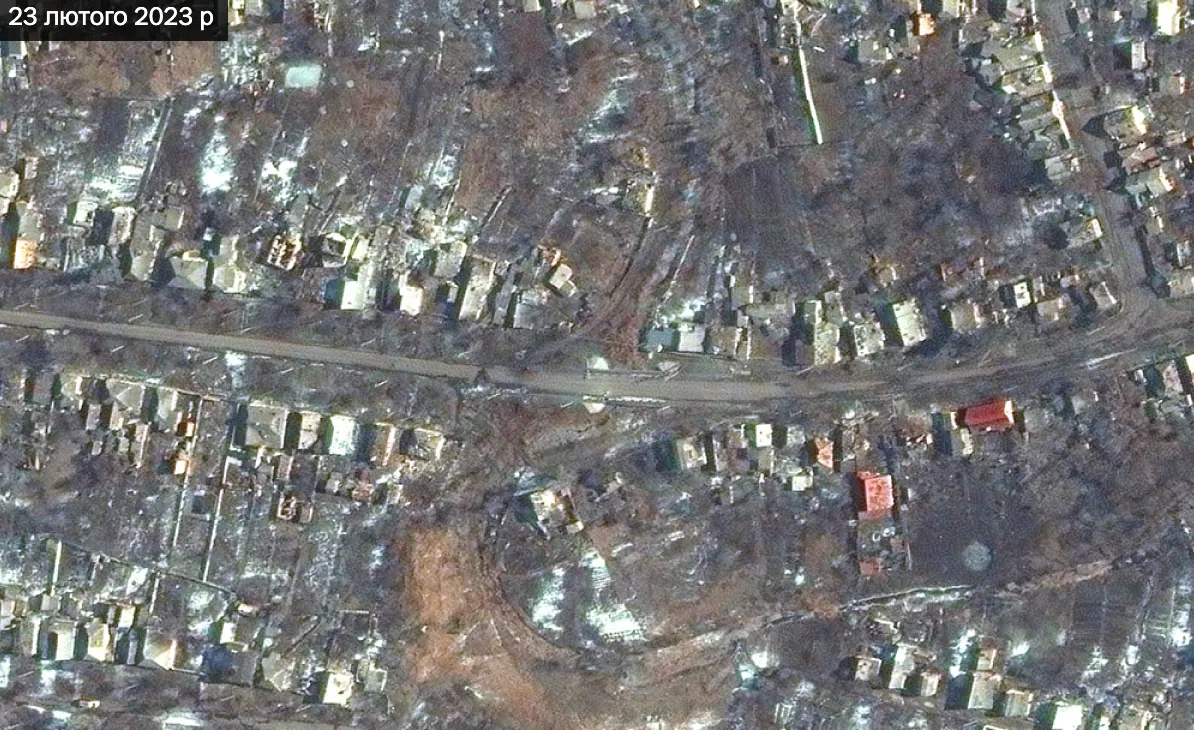 Спутники Maxar показали, как выглядит Бахмут после бомбардировок