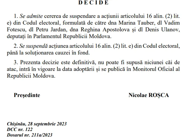 КC приостановил запрет баллотироваться членам запрещенной партии «Шор»