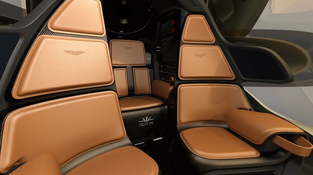 Aston Martin показал первую электросубмарину