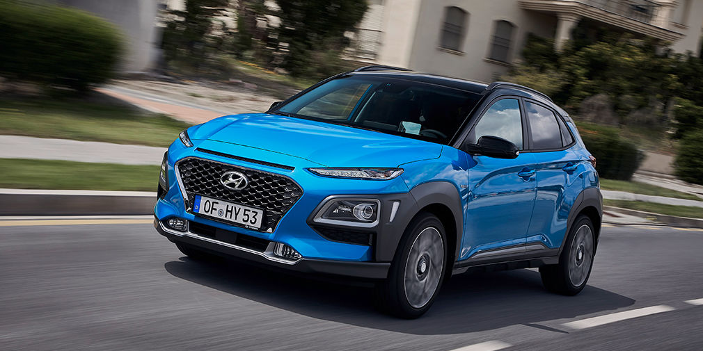 Кроссовер Hyundai Kona стал гибридом