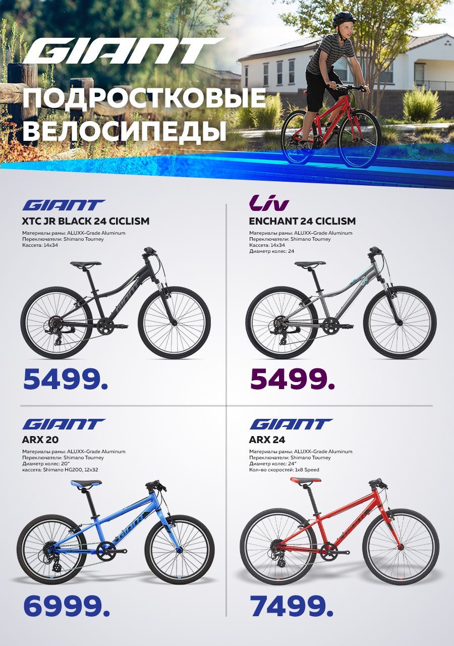 Giant: Новые велосипеды и электросамокаты по лучшим ценам в Молдове