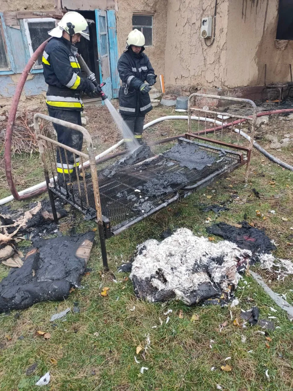 В Фалештском районе в пожаре погиб мужчина: по предварительной версии, из-за курения