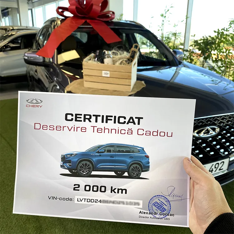 GBS: 100-й автомобиль Chery был продан в Молдове