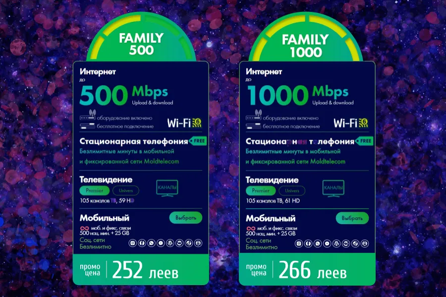 Moldtelecom: Весна заманчивых предложений - подключи телевидение и домашний Интернет