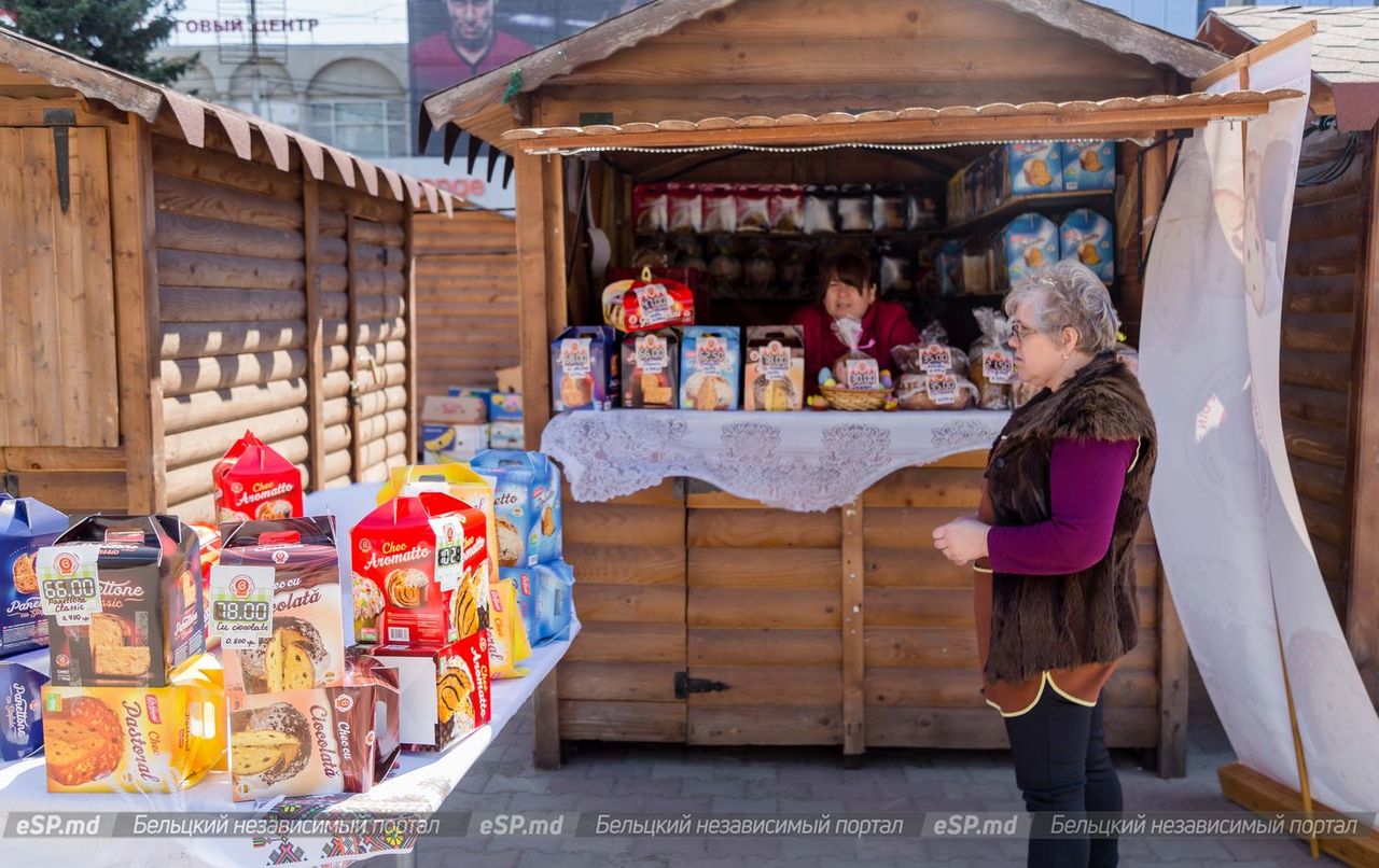 В Бельцах открылась Пасхальная ярмарка