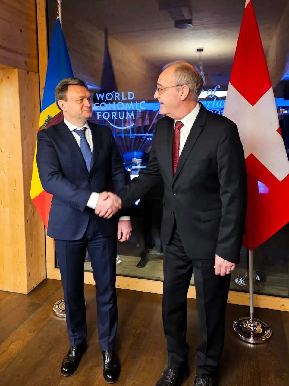 Recean a avut discuții importante la Davos privind securitatea energetică și investițiile