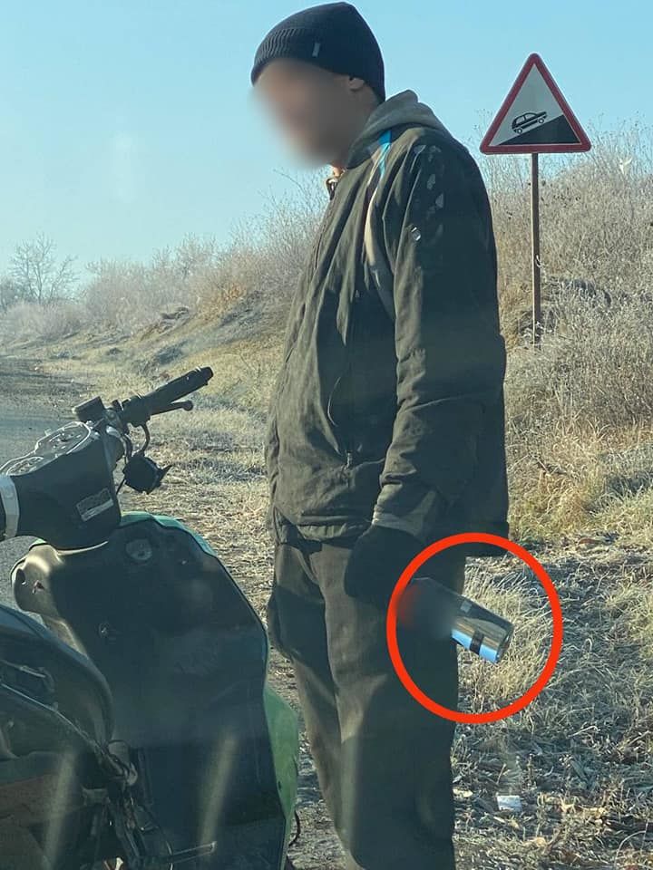В Яловенах поймали пьяного мотоциклиста