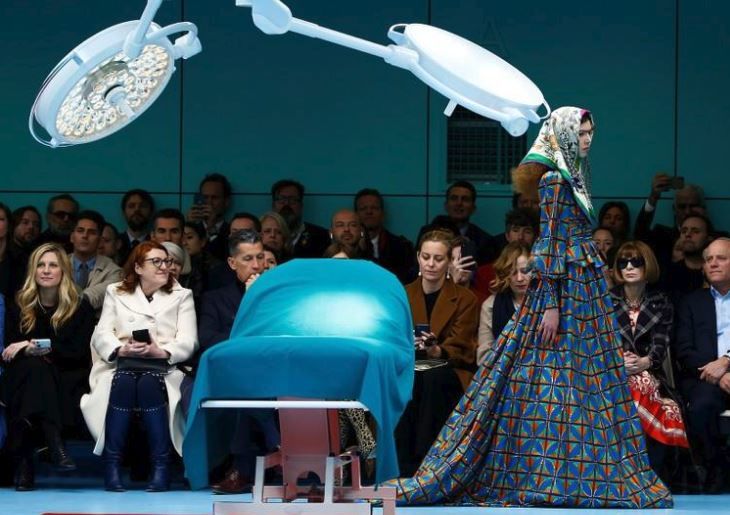Молдавская модель участвовала в скандальном показе GUCCI