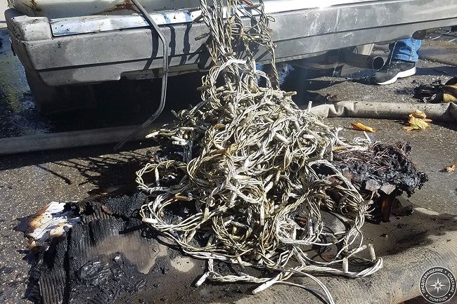 В Тирасполе из-за короткого замыкания сгорели “Жигули”