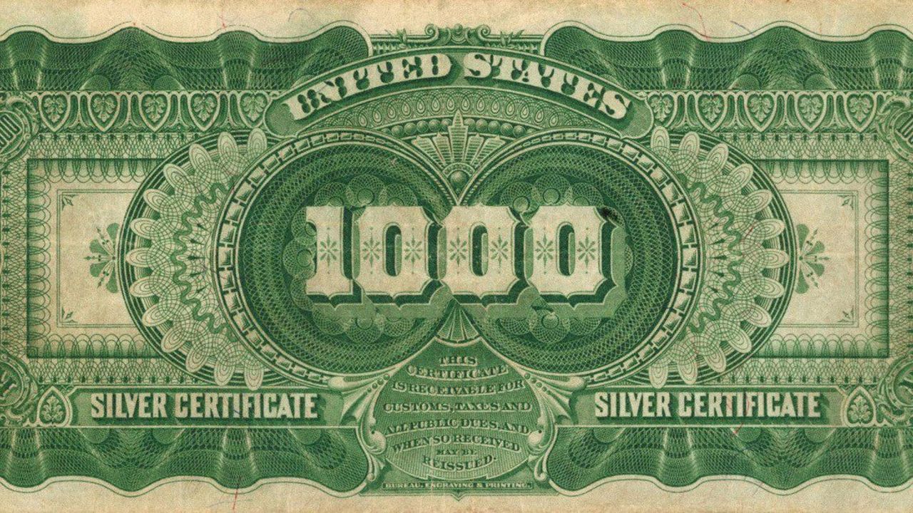 Редкую американскую купюру продадут за 3 миллиона долларов