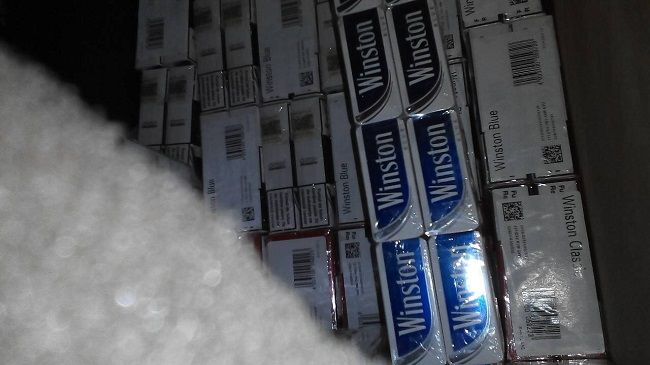 Служебный пёс таможенников вновь помешал контрабанде табачных изделий