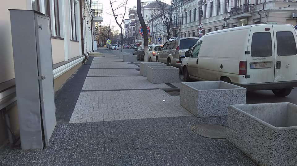 В Кишиневе нашли «тротуар мечты»