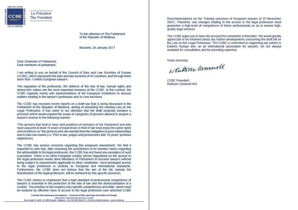 Juriștii europeni, alarmați de propunerea deputaților, la Legea avocaturi