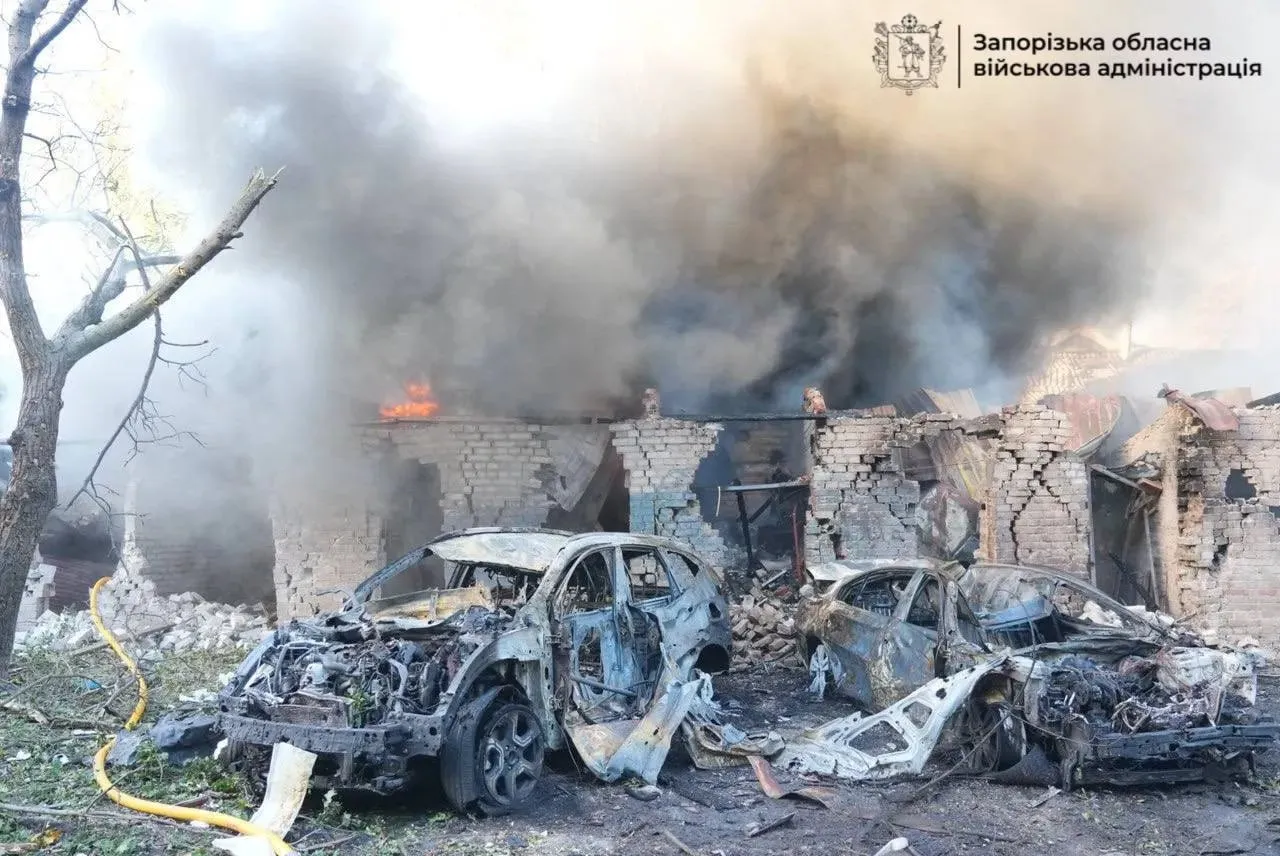 Rusia a lansat atacuri masive peste noapte asupra Zaporojie