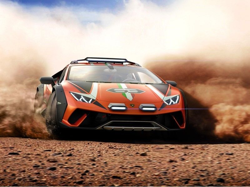 Lamborghini выпустила суперкар для гонок по бездорожью