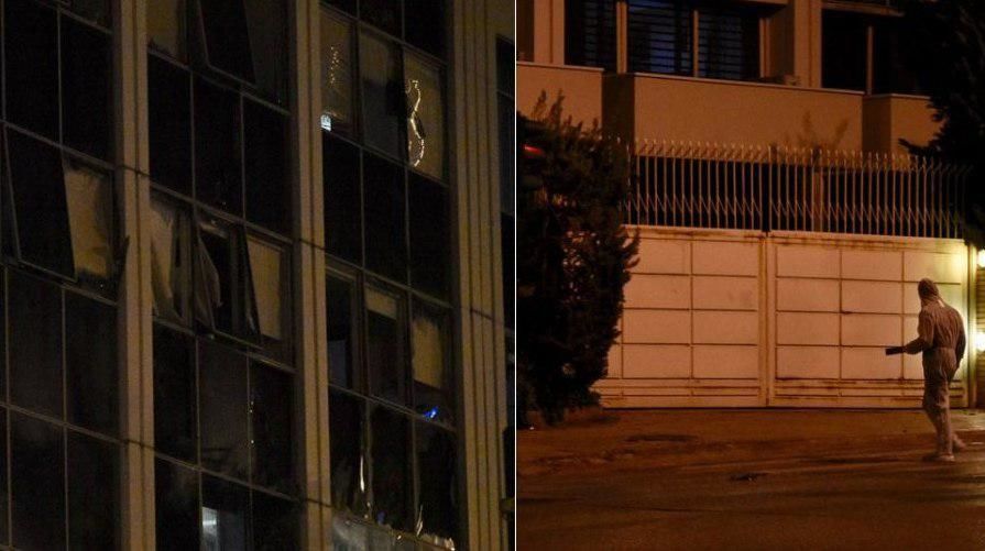 У здания греческого телеканала прогремел взрыв