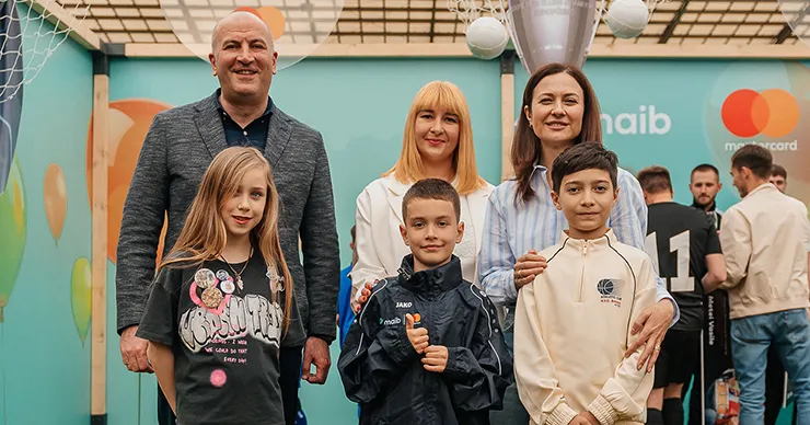 Мечта стала реальностью: Юный обладатель карты maib junior Габриел выйдет на поле финала Лиги чемпионов УЕФА 2025 года