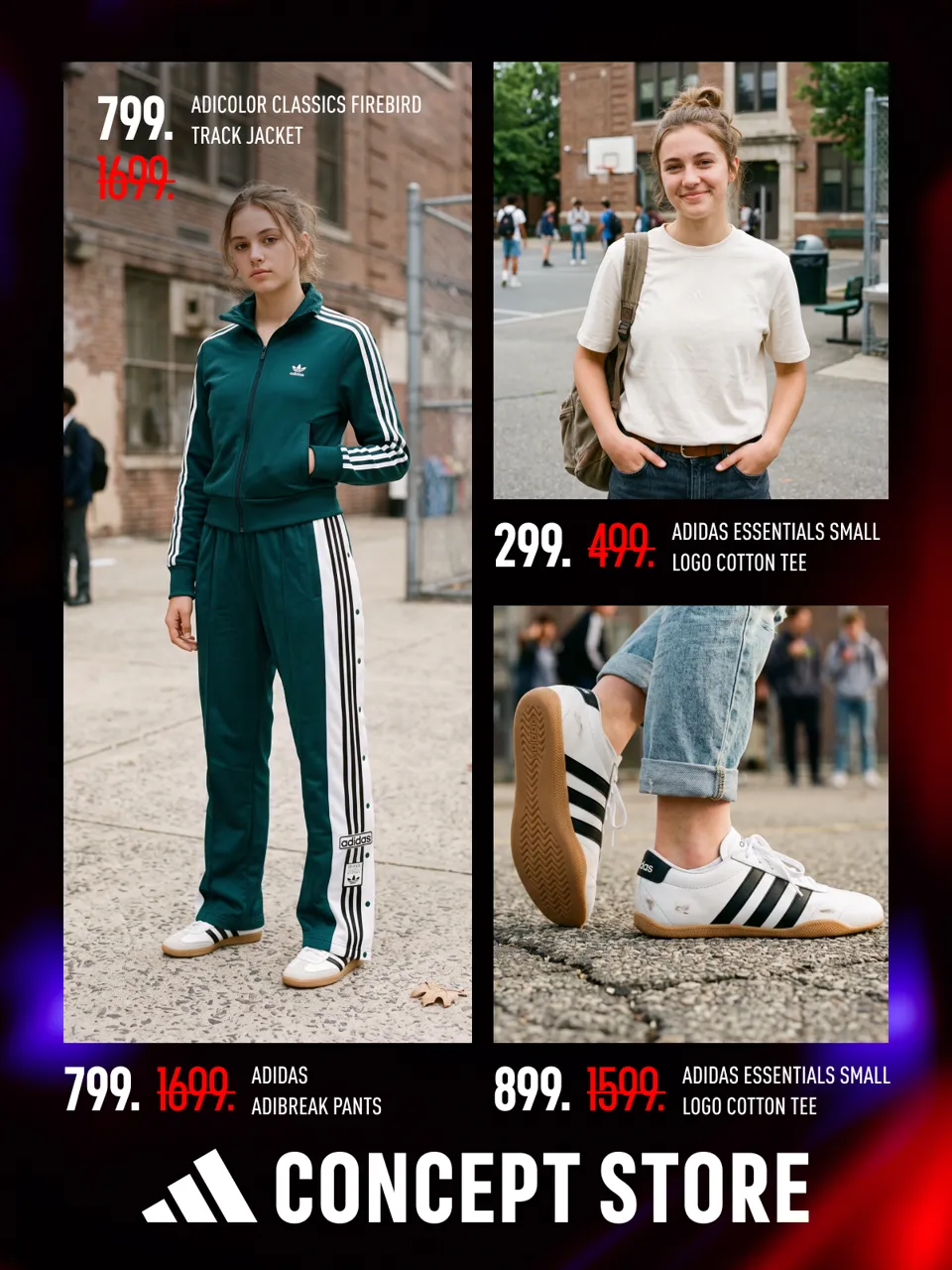 Аdidas Concept Store открылся в Grand Hall: Только 5 дней специальных цен