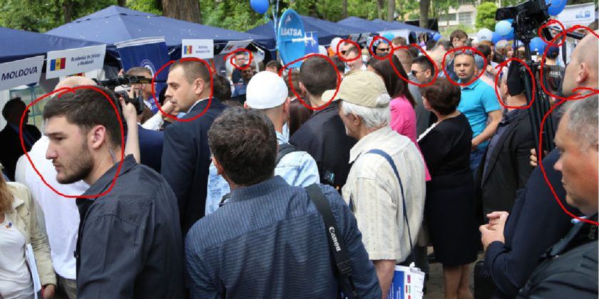 Журналисты ZdG показали, как охранялись народные избранники в «Европейском городке»