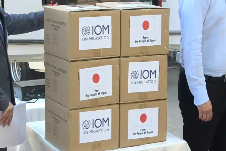 Япония передала партию медицинского оборудования Онкоинституту