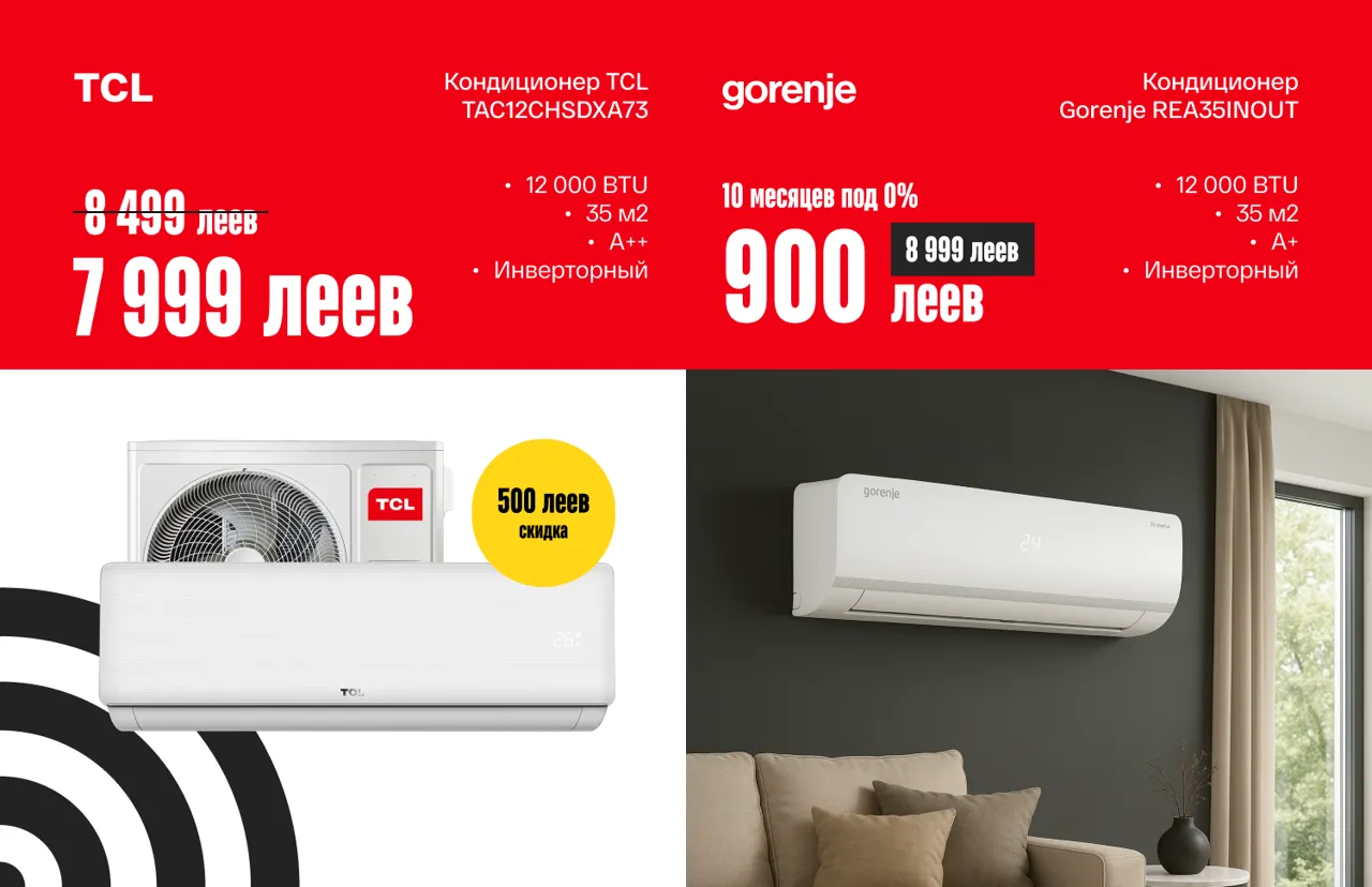 Bomba: Красный код скидок на кондиционеры и вентиляторы