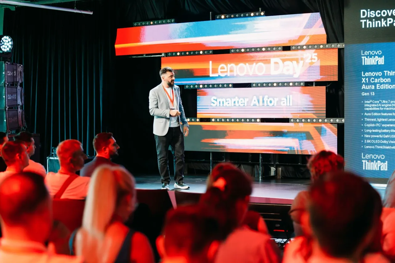 Lenovo Day в Кишиневе: искусственный интеллект и технологии будущего