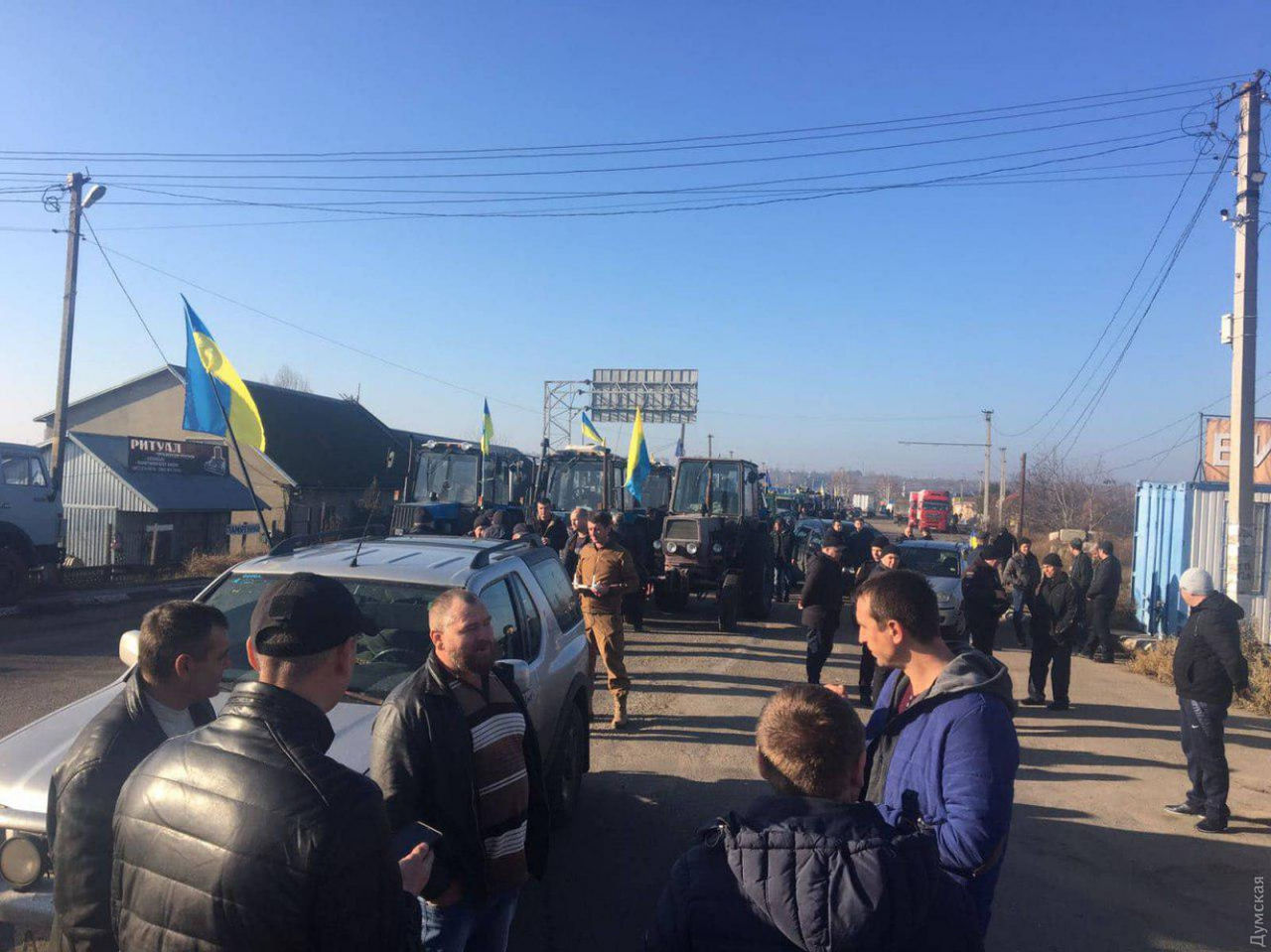 Въезд в КПП «Кучурган» заблокирован: образовались километровые заторы
