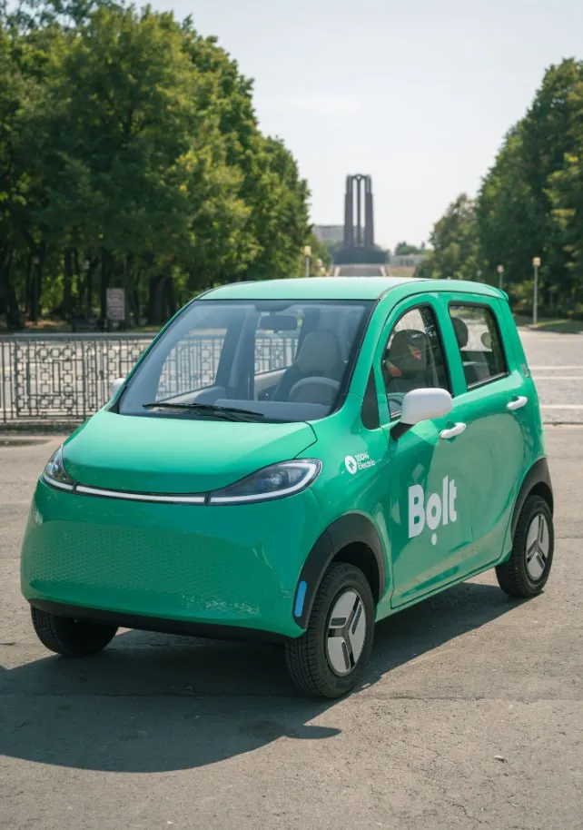 Bolt запускает новый сервис в Бухаресте - Little Bolt
