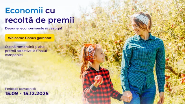 EuroCreditBank îți răsplătește încrederea: Economii cu recoltă de premii