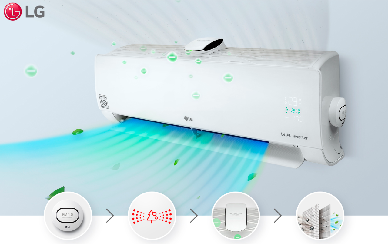 Новый кондиционер LG Dualcool: встречай лето с комфортом ®