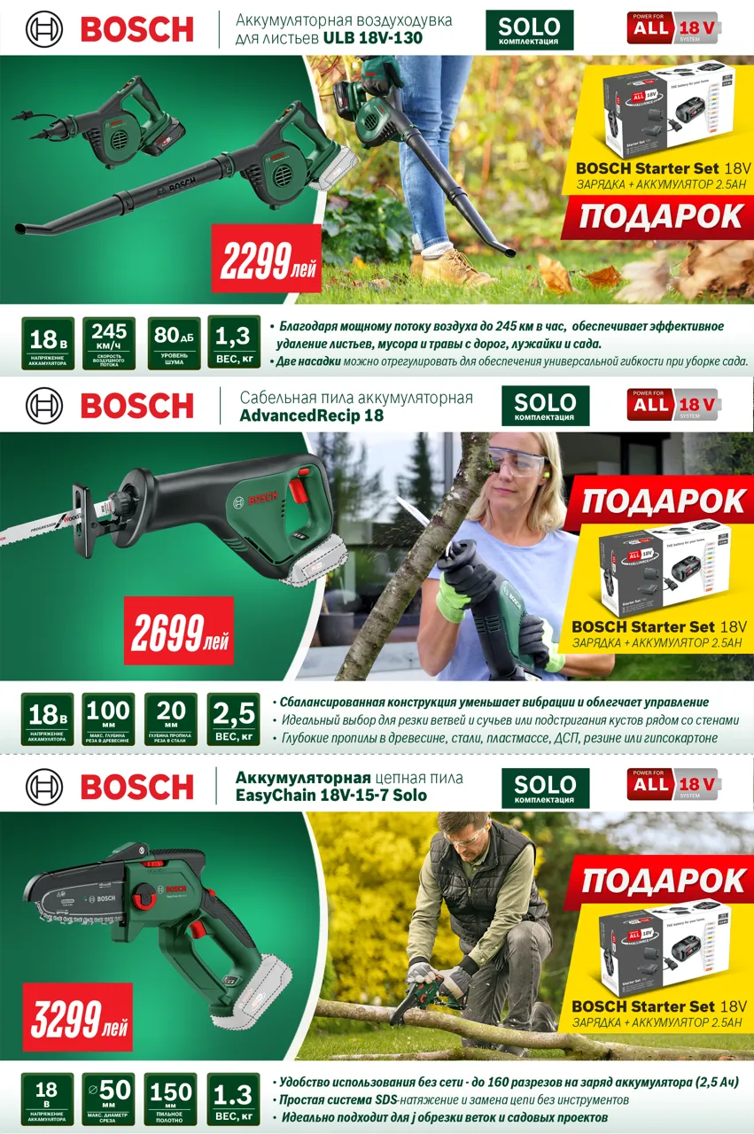 Bosch Store: инструменты Bosch со скидкой до 35% – только в октябре