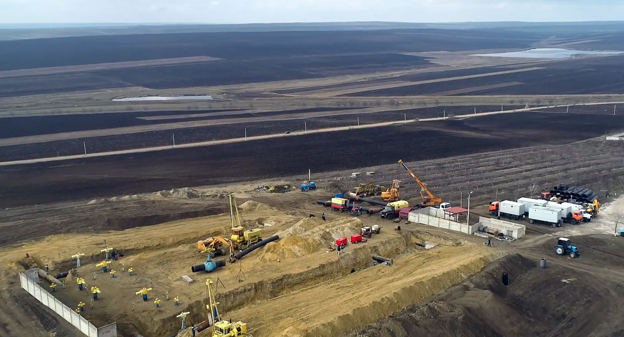 Молдова с 1 января может получать газ через трансбалканский коридор