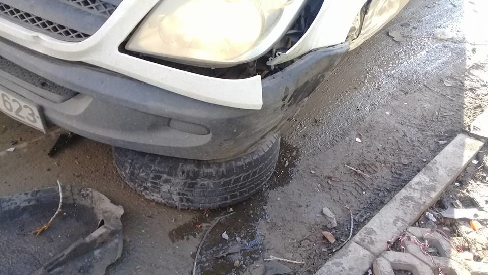 ДТП на Чеканах: У БМВ отвалилось колесо